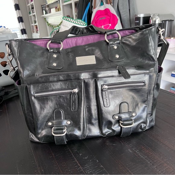 Kelly Moore Handbags - Kelly Moore Libby Bag (original) - Black Leather